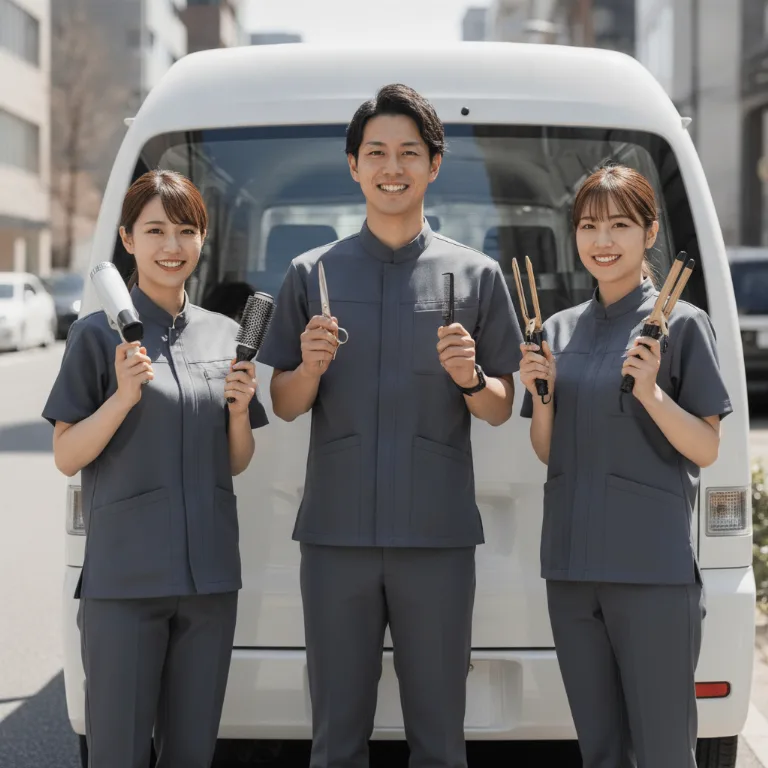 高級美容室 のチーム: 半田市